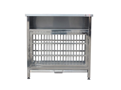 PJZ-08 Clinique Vétérinaire Table Avec Cage