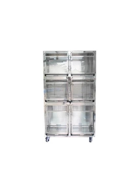 stainless steel veterinary cages